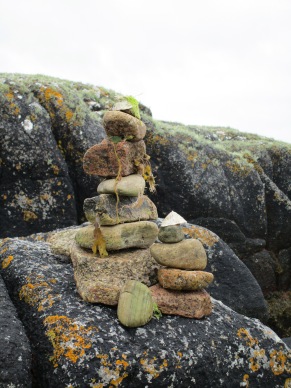 Omey Is. Maiden's cairn
